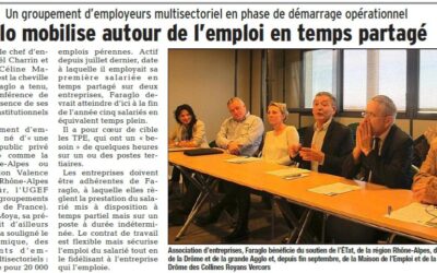 Faraglo mobilise autour de l’emploi en temps partagé