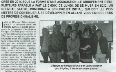 Faraglo fait évoluer son statut