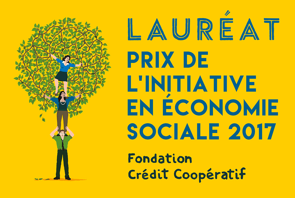 Lauréat prix de l&rsquo;initiative en économie sociale
